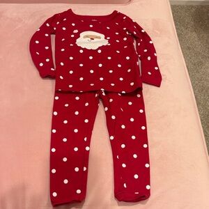 Carter's Red Santa Polka Dot Pajama Set  Carter’s 18 months